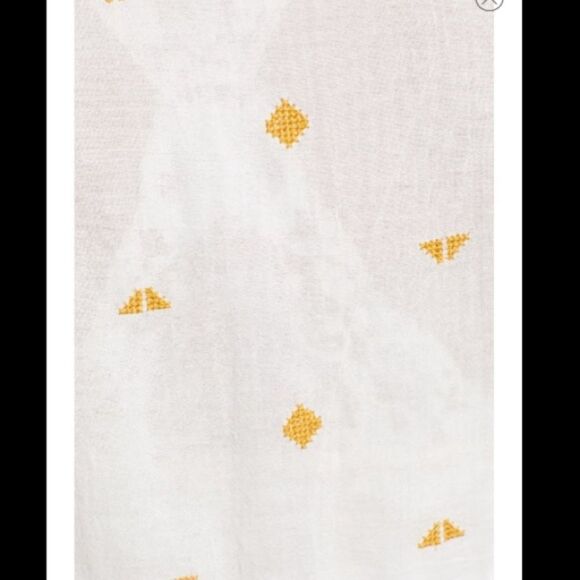 NWT Lucky romantic embroidered top - Picture 5 of 6